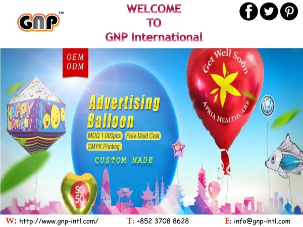 Advertising Balloons China