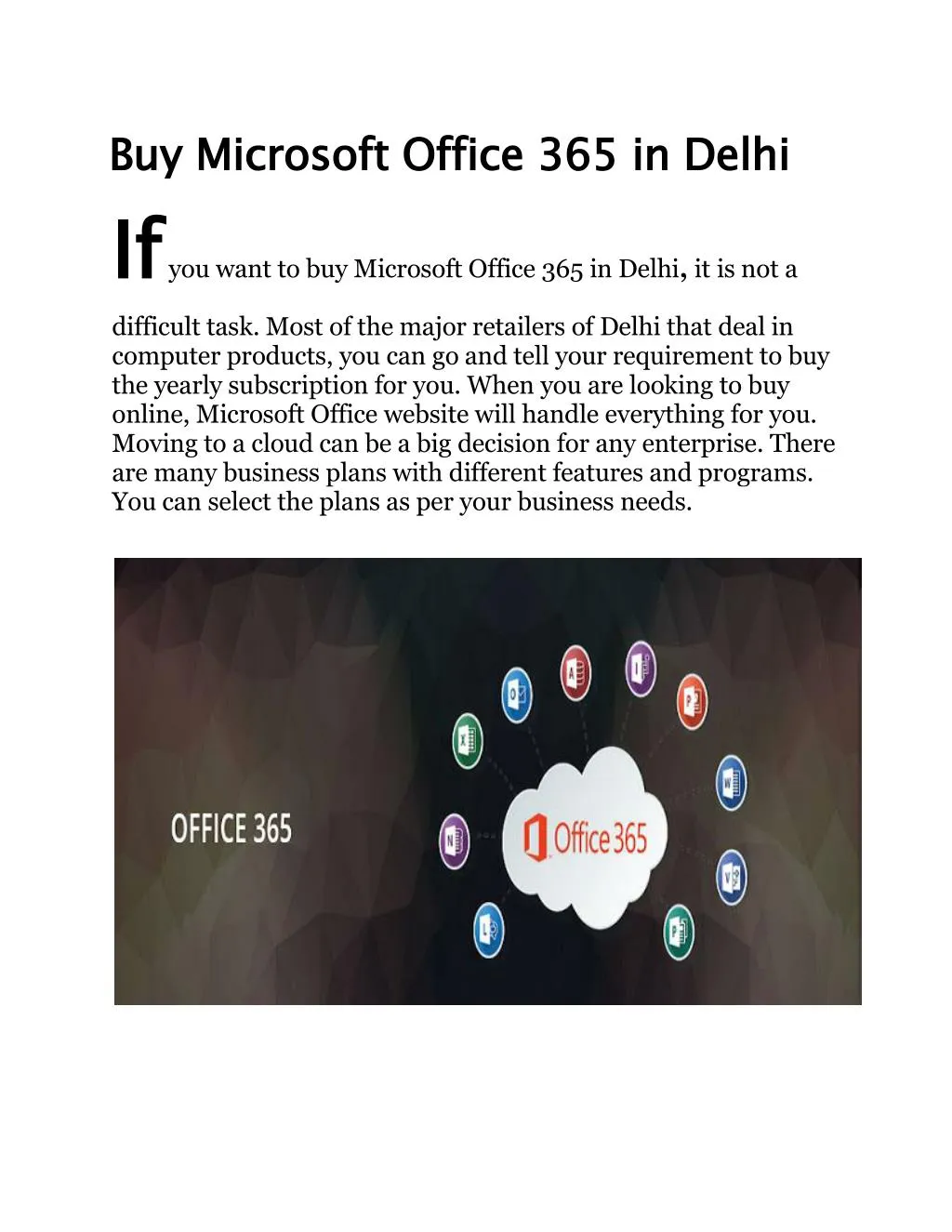 buy microsoft office 365 in if if you want