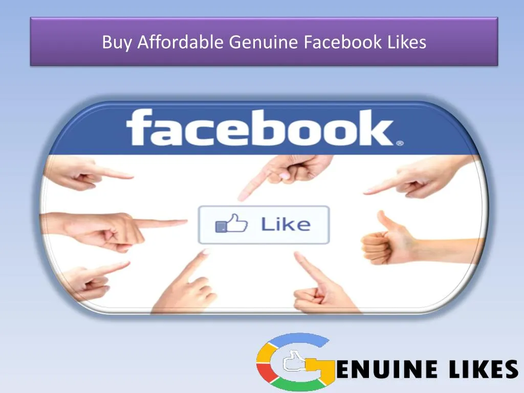 buy affordable genuine facebook likes