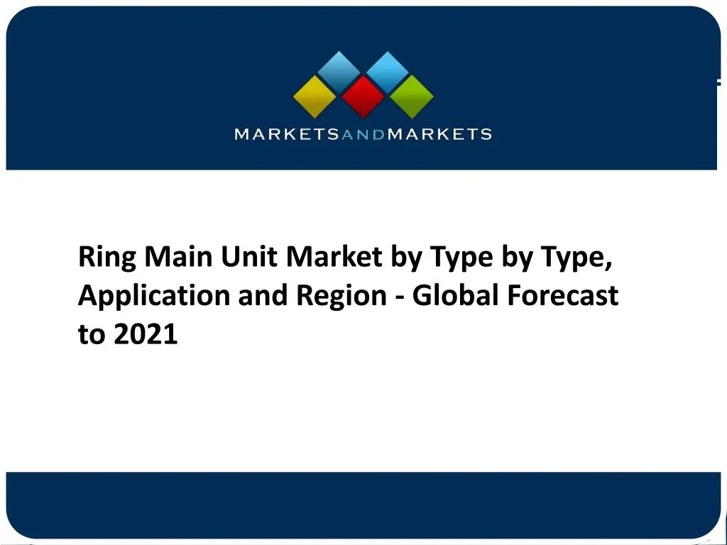 ring main unit market by type by type application