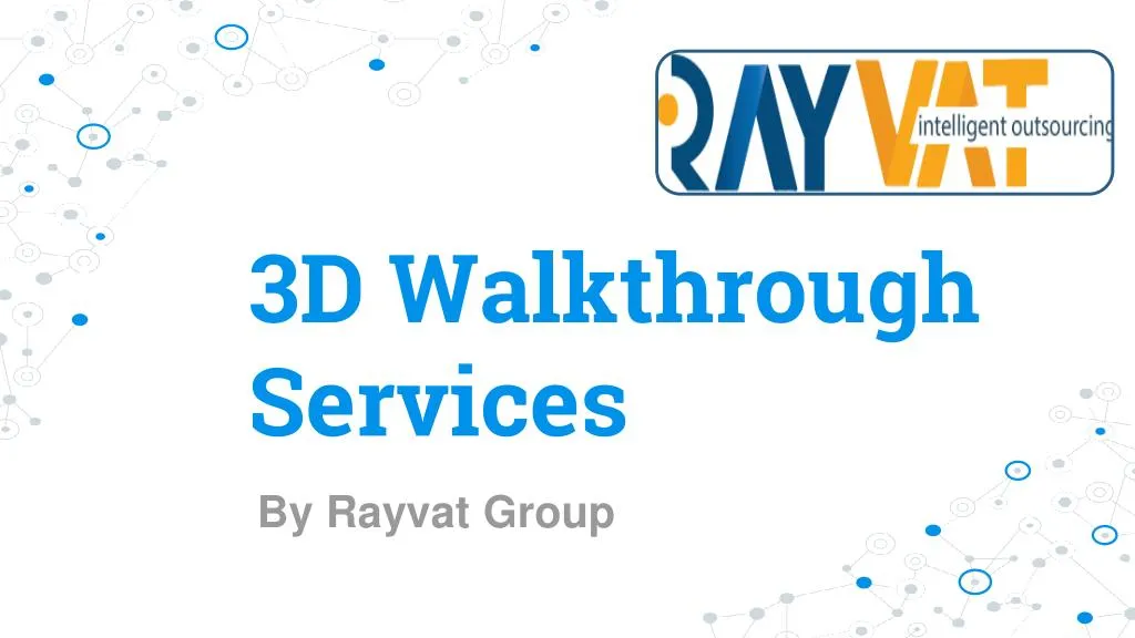 3d walkthrough services