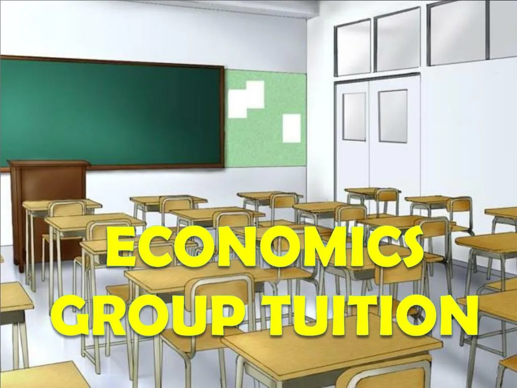economics group tuition