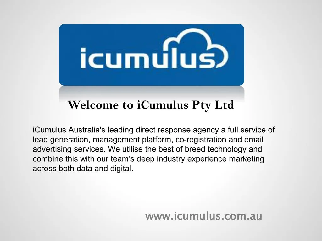 icumulus australia s leading direct response