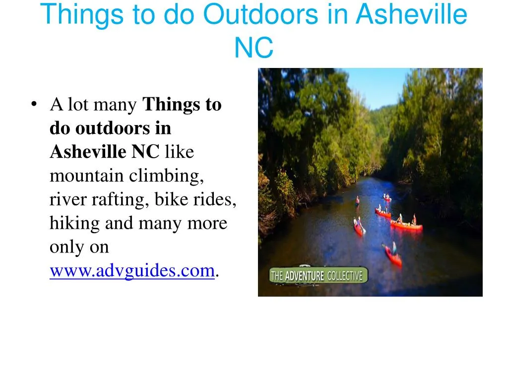 things to do outdoors in asheville nc