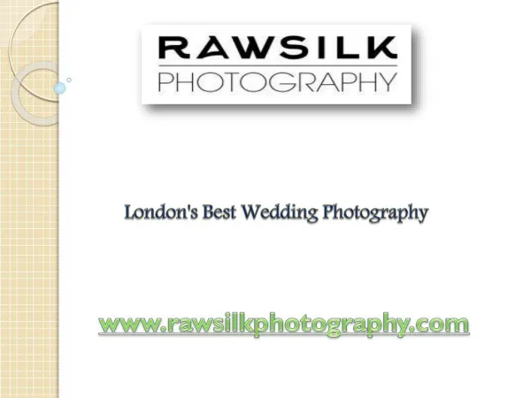 London's Best Wedding Photography