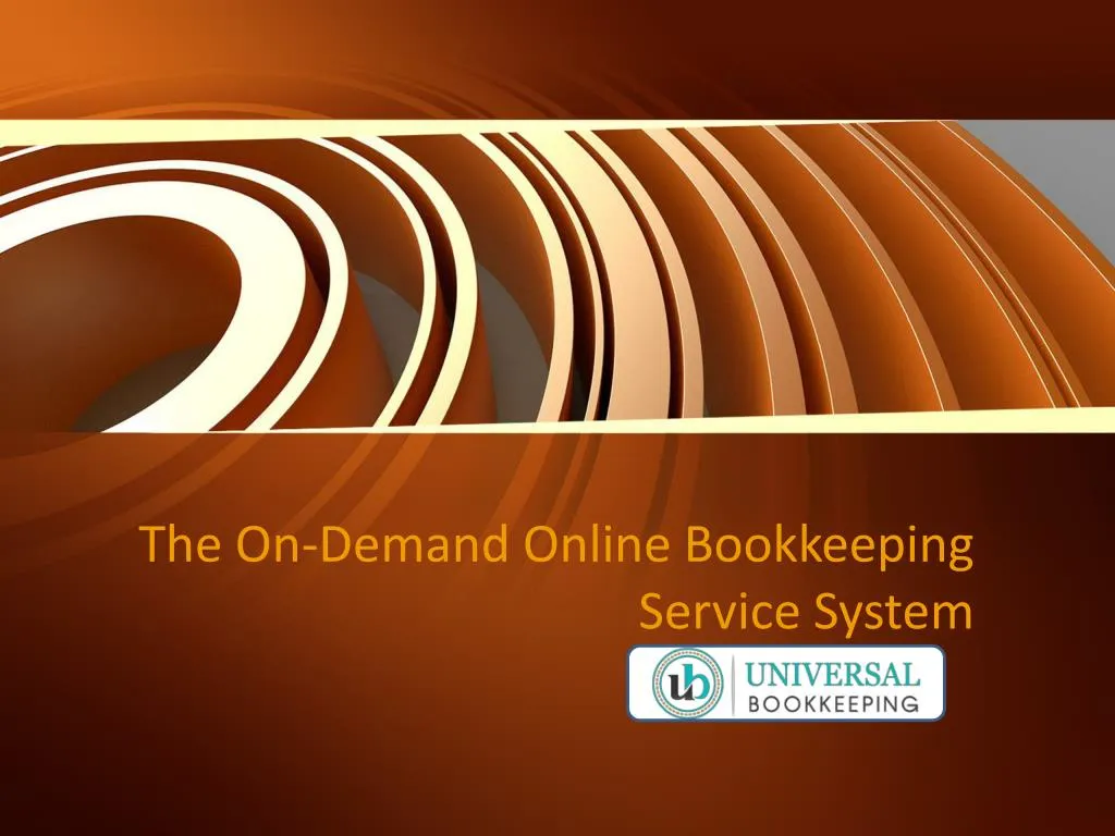 the on demand online bookkeeping service system