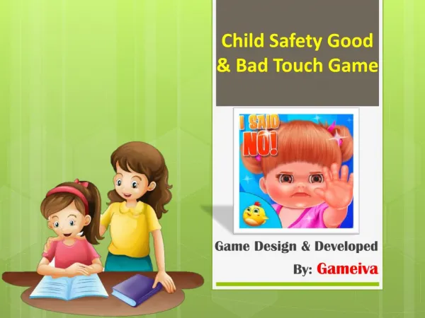 Child Safety Good and Bad Touch Game