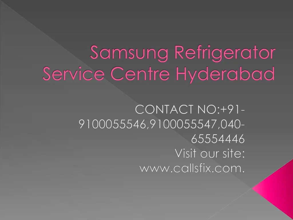 samsung refrigerator service centre hyderabad