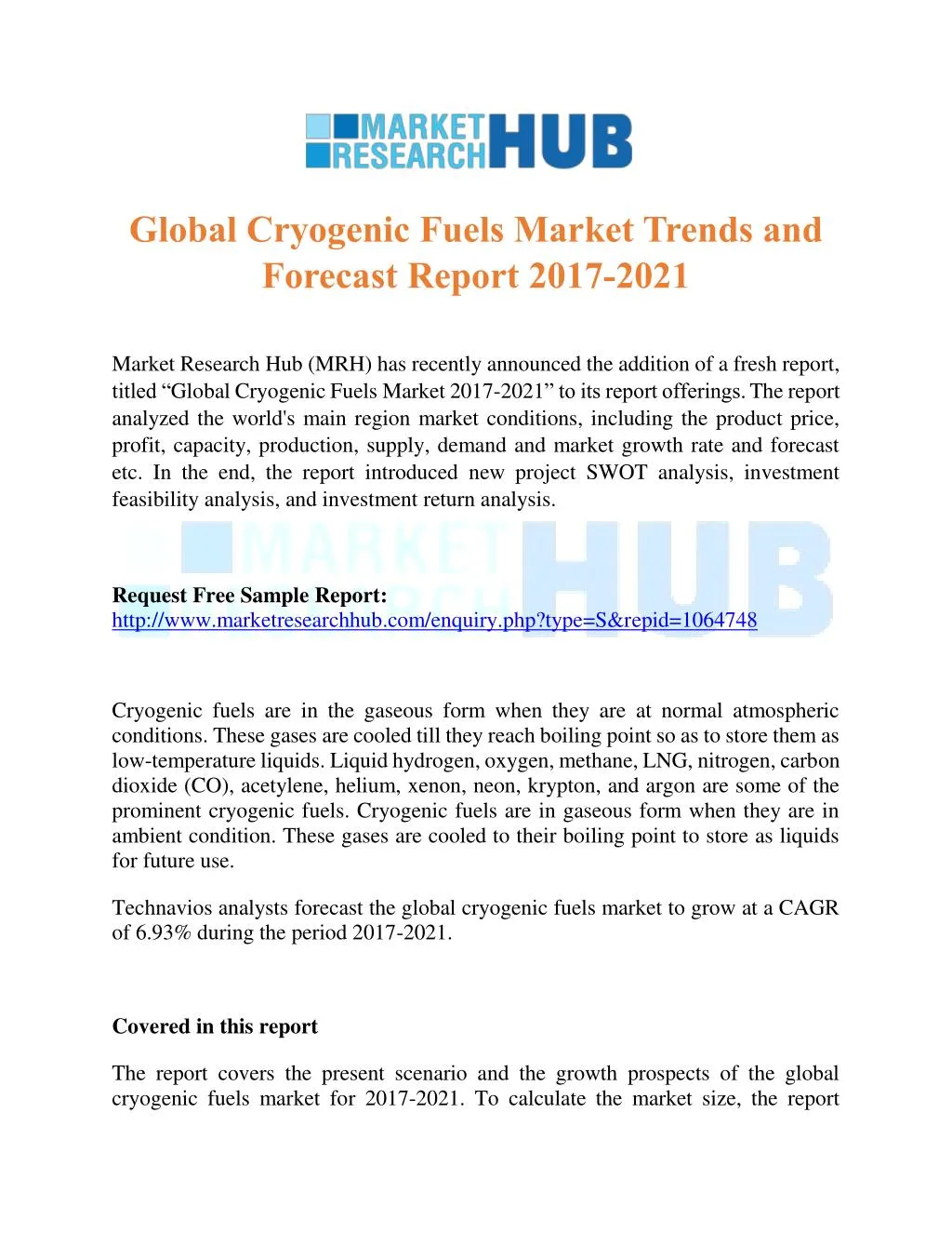 global cryogenic fuels market trends and forecast