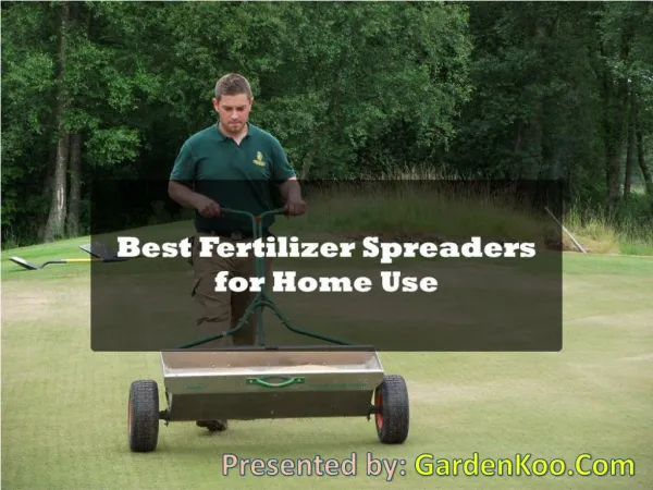 Best Fertilizer spreaders