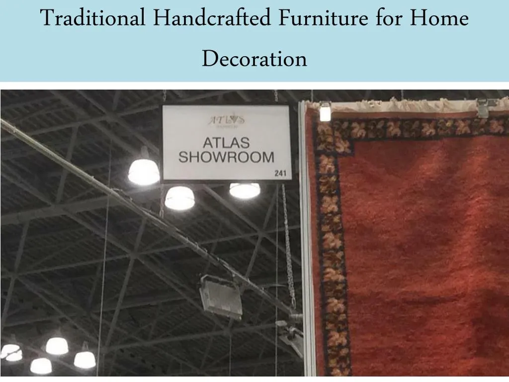 traditional handcrafted furniture for home decoration