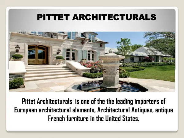 pittet architecturals
