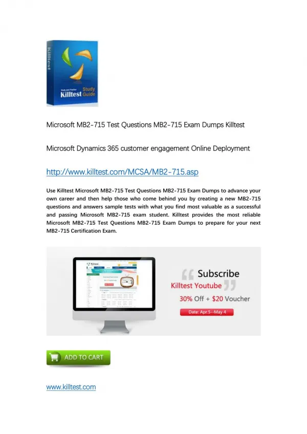 MB2-715 Microsoft Exam Dumps