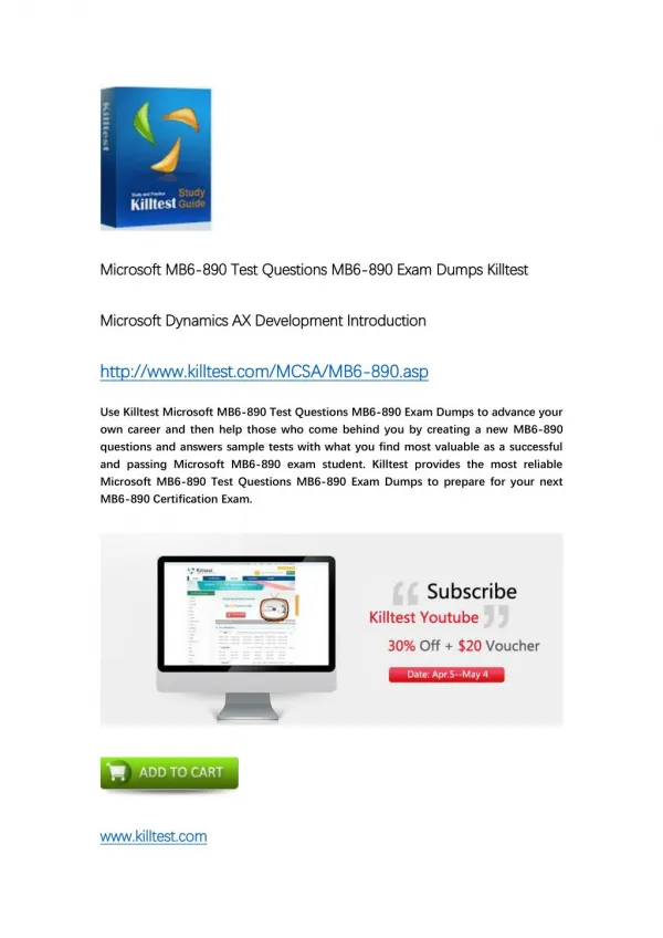 MB6-890 Microsoft Exam Dumps