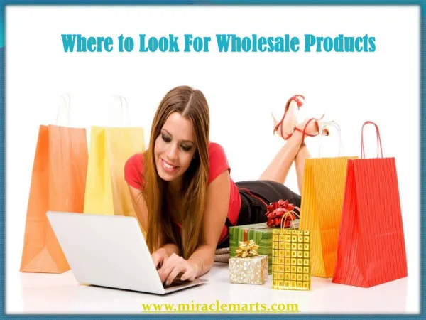 Where to Look For Wholesale Products