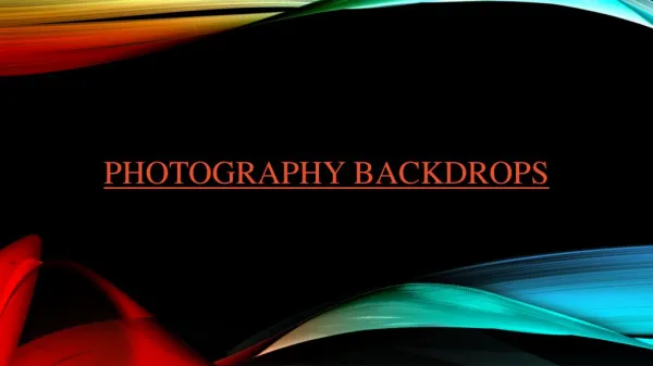 Ways to Choose Best Photography Backdrops