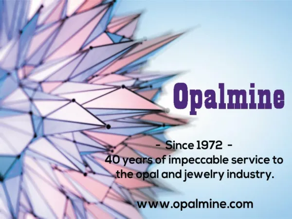 Unset or unfinished opals | opalmine