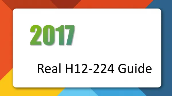 Killtest Huawei H12-224 Real Exam Questions