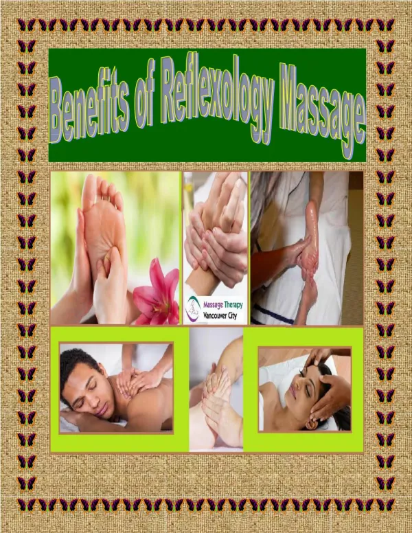 Benefits of Reflexology Massage