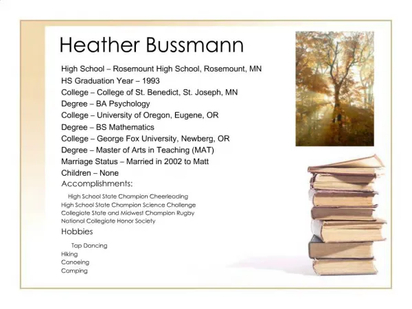 Heather Bussmann