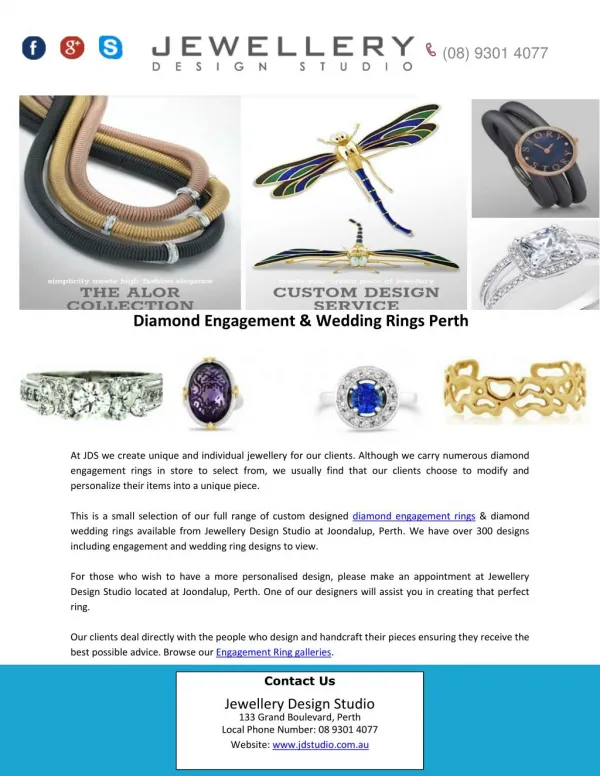 Diamond Engagement & Wedding Rings Perth