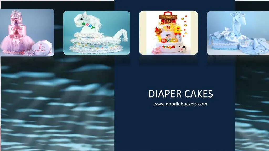 diaper cakes www doodlebuckets com