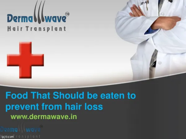 food that should be eaten to reduce hair loss
