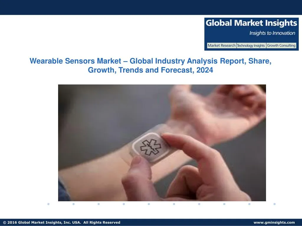 wearable sensors market global industry analysis