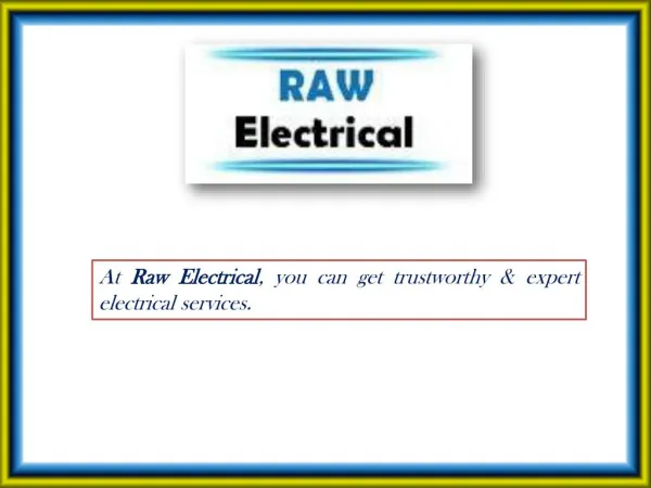 Find Affordable Quality Electrical Services in Killara