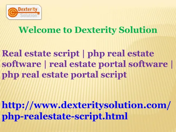 real estate portal software | php real estate portal script