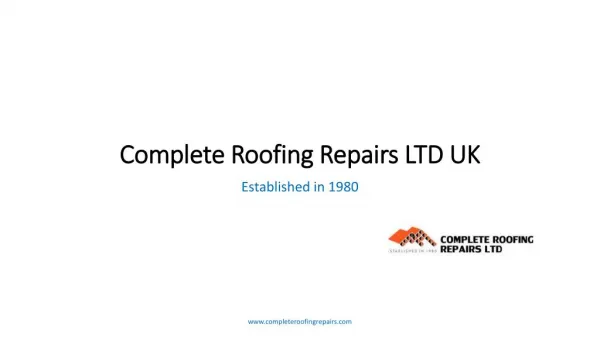 Complete Roofing Repairs And Maintenance