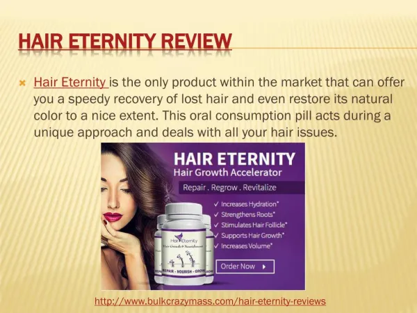 Hair Eternity Price, Buy and Cost