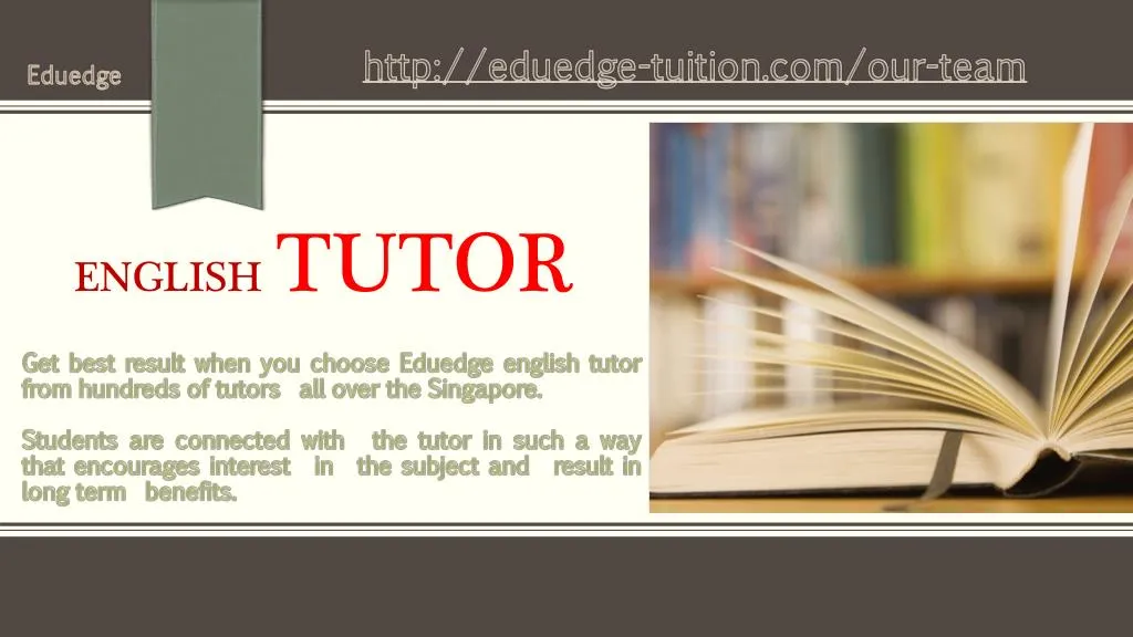 english tutor
