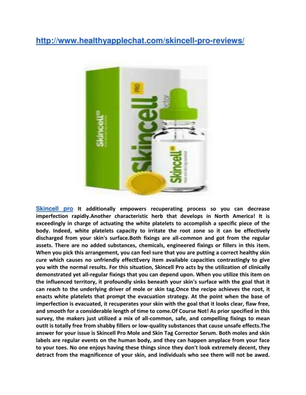 http://www.healthyapplechat.com/skincell-pro-reviews/