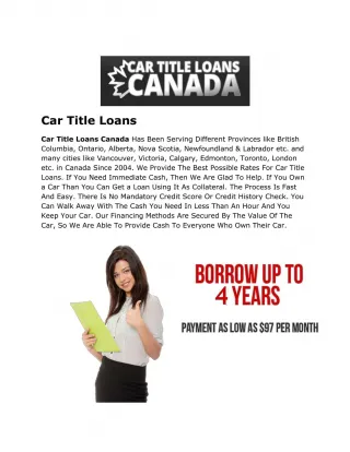 car title loans - slide 1