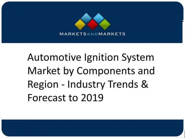 Automotive Ignition System Market