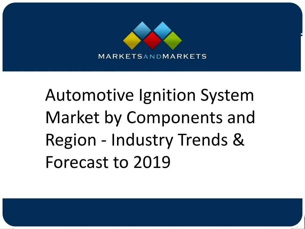 automotive ignition system market by components