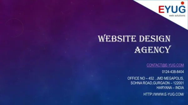 Website Design Agency-Eyug