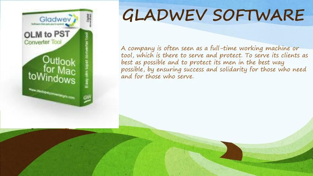 gladwev software