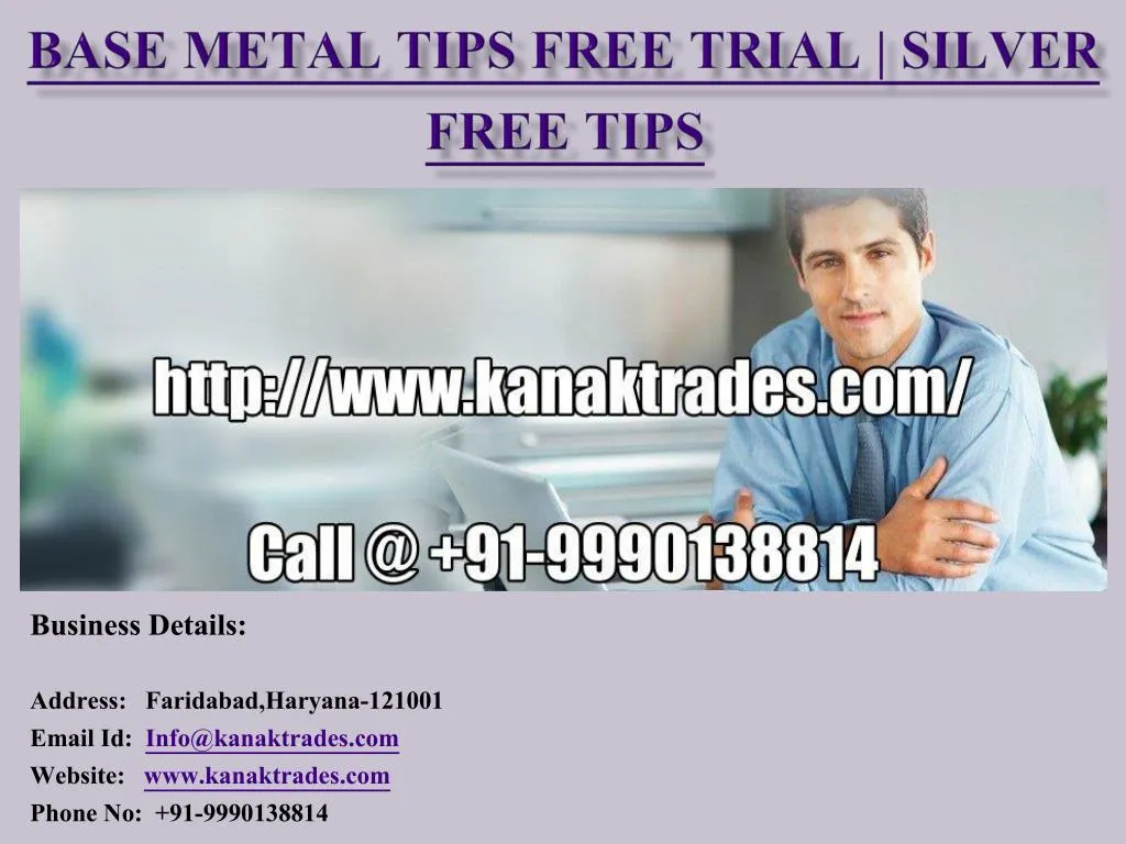base metal tips free trial silver free tips