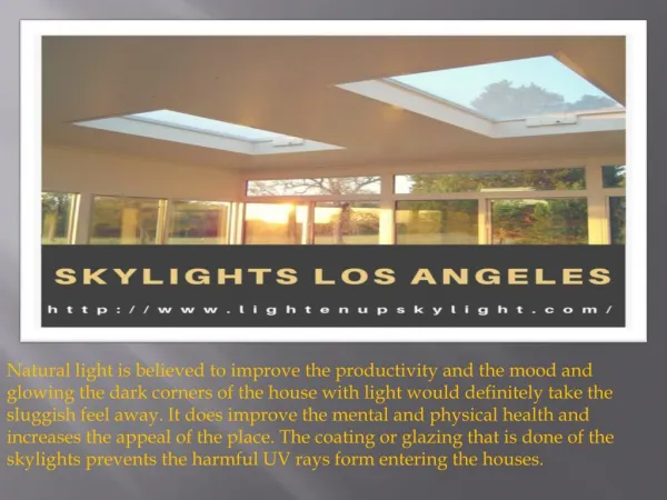 Skylight Installation - Kalwall Skylights Installation