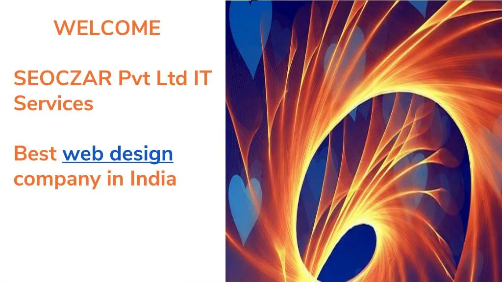 welcome seoczar pvt ltd it services best web design company in india
