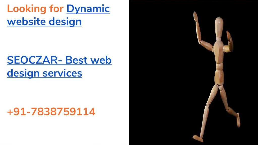 looking for dynamic website design seoczar best web design services 91 7838759114