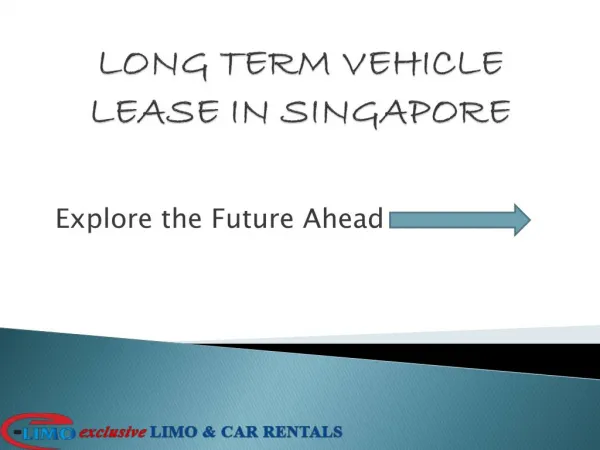 Long Term Car Hire | Exclusive Limo