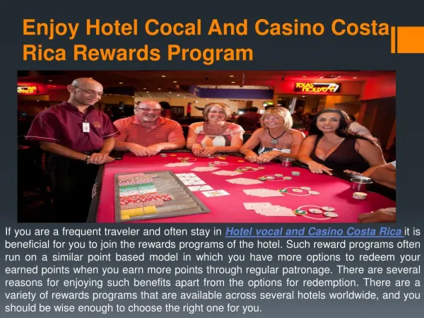 Looking For The Best and an Affordable Hotel Cocal and Casino Costa Rica
