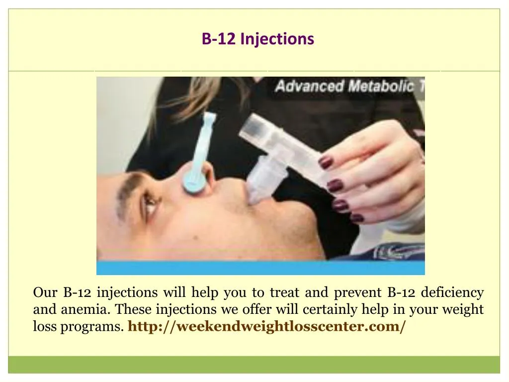 b 12 injections