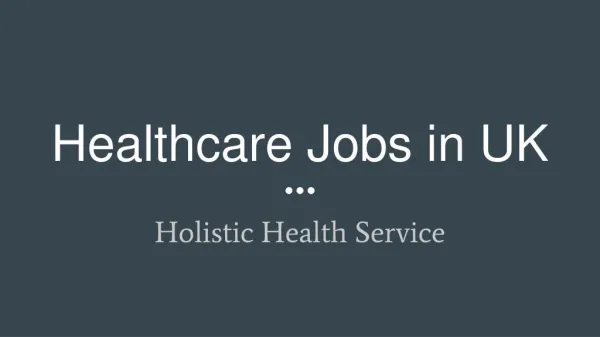 Healthcare Jobs in North West - Liverpool,Southport,Preston,Leyland