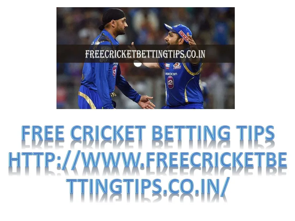 free cricket betting tips http