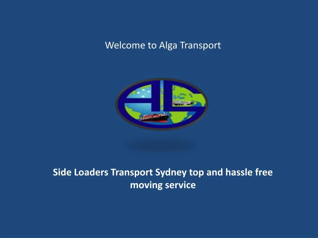 welcome to alga transport