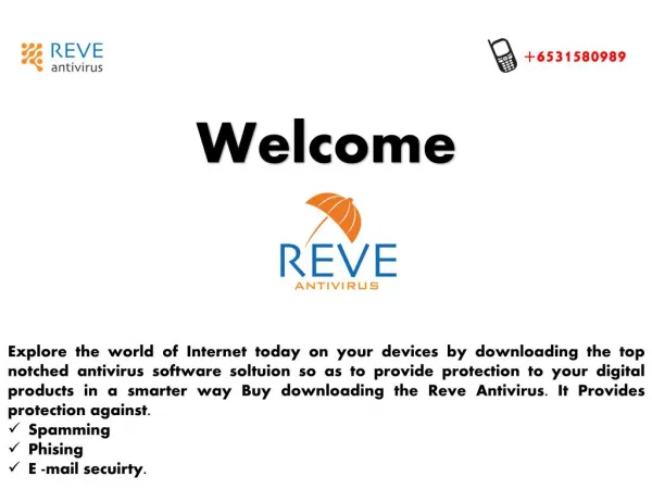 Try The REVE Antivirus Free Trial To Secure Your Devices